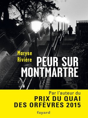 cover image of Peur sur Montmartre